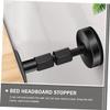 Ciieeo Bed Frame Stabilizer Headboard Stopper Adjustable 30mm-40mm Black view 2