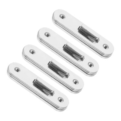 Ciieeo 4pcs Bed Frame Bracket Bed Accessories Versatile Rail Bracket Hook Easy Screw Installation