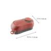 Didiseaon Laundry Brush for Shoes Garments Auto Liquid Filling Portable Easy-Grip Household Cleaning Tool view 3