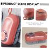 Didiseaon Laundry Brush for Shoes Garments Auto Liquid Filling Portable Easy-Grip Household Cleaning Tool view 4