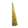 Foldable Telescopic Plastic Christmas Tree for Home Party Decor Xmas view 1