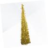 Foldable Telescopic Plastic Christmas Tree for Home Party Decor Xmas view 3