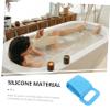 NOLITOY Long Silicone Back Exfoliating Towel for Body Cleaning Durable Food-grade Material Design for Back and Neck Bathing Supplies for Home and Travel view 4