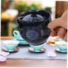 BRIGHTFUFU Rotating Tea Kettle Side Handle Heat-resistant Teapot for Loose Tea Brewing Compact and Portable Design for Home and Travel Use view 2