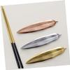 Hoement Stainless Steel Japanese Style Leaf Shape Chopsticks Rest Elegant Holder for Chopsticks Spoons and Forks and Easy to Clean Tableware Accessory Housewarming view 2
