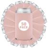 50 Pcs Bulk Blank Collapsible Can Coolers - Perfect For Sublimation Printing, HTV, Screen Printing or DIY Crafts (Dusty Rose) view 1