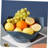 IMIKEYA 1pc Portable Sundry Tray Stylish Storage Plate for Fruits Nuts and Snacks for Kitchen Living Room Office and More Large Irregular Shape view 3