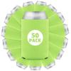 50 Pcs Bulk Blank Collapsible Can Coolers - Perfect For Sublimation Printing, HTV, Screen Printing or DIY Crafts (Pistachio) view 1