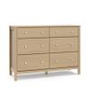 Storkcraft Horizon 6 Drawer Dresser (Driftwood)  GREENGUARD Gold Certified Dresser for Nursery & Kids Room, Modern Storage with Interlocking Drawer System view 1