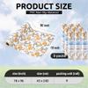 FIFTY FEET 18X96 Inch Shelf Liner for Kitchen Cabinets, PVC Drawer Liner for Dresser Non-Slip Bathroom, Non-Adhesive Cabinet Liner Washable (Yellow Floral)(9 Roll) view 3