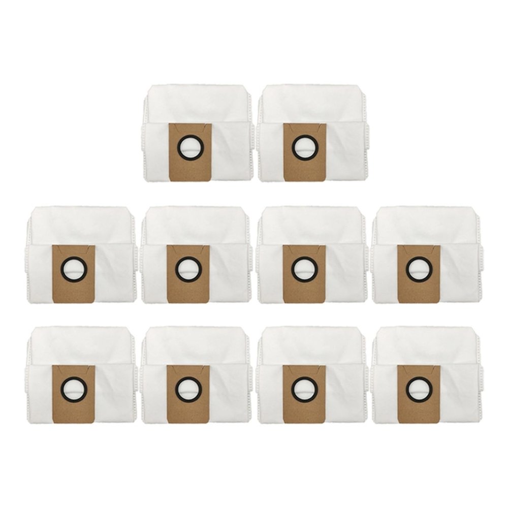 PLANTKA Dust Collection Bag, Compatible for Ecovacs Deebot X1 Omni/Turbo, Vacuum Cleaner (10 Pieces) Parts