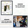 Hodeframe 16x20 Graduation Signature Picture Frame with White Mat Display 8x10 Photo for Graduation, Celebrations and Wedding, Black Wood Frame for Wall Hanging - Mounting Hardware Included view 4
