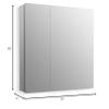 Kohler 56004-NA Embark Premium XL Medicine Cabinet, Deep Rectangular Storage Cabinet with Adjustable Shelves and Mirrored Doors, 30 in. W x 26 in. H view 3