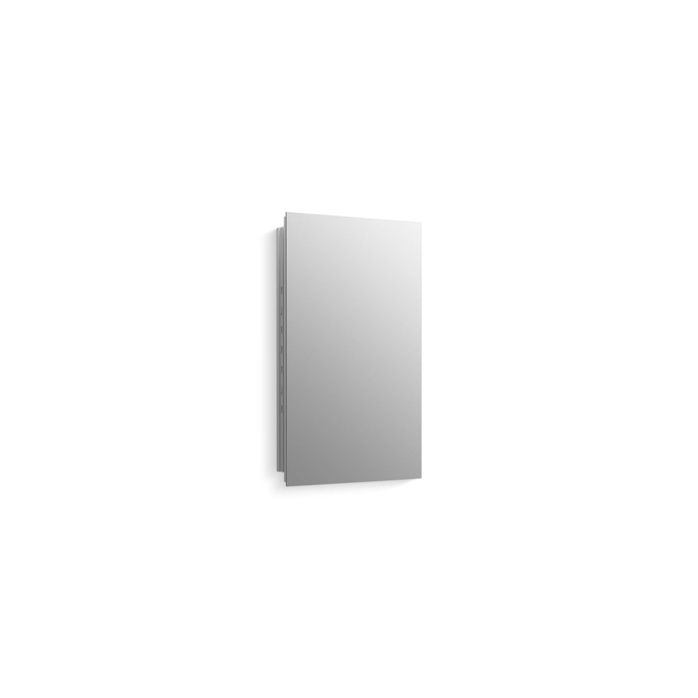 Kohler 55060-NA Embark Slim Medicine Cabinet Mirror, Adjustable Shelves, Bathroom Organizers and Storage, 16 in. W x 20 in. H