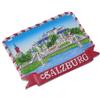 3D Salzburg Austria Fridge Magnet Tourist Souvenir Refrigerator Decoration Resin Hand Painted Craft Collection view 2