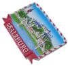 3D Salzburg Austria Fridge Magnet Tourist Souvenir Refrigerator Decoration Resin Hand Painted Craft Collection view 4