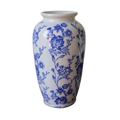 Room Decor Retro Ceramic Vases, Trumpet Flower Arrangements, Dried Flower Vases, Dining Table Hotel Decorations, Home Flower Arrangements Dining Table Centerpiece Decor