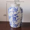 Room Decor Retro Ceramic Vases, Trumpet Flower Arrangements, Dried Flower Vases, Dining Table Hotel Decorations, Home Flower Arrangements Dining Table Centerpiece Decor view 2