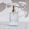 XUNTING Hand Soap Bottle Glass Soap Dispenser, Soap Dispenser Stainless Steel Pump, Bathroom Soap Dispenser for Hand Soap, Soap, Lotion Detergent Dispenser, Clear view 3