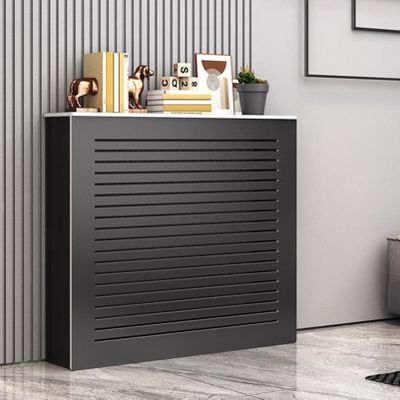ZLGONRL Modern Accent Cabinet Radiator Cover Grill Shelf Cabinet, Heating Cabinet Shelf Floor Cabinet Storage Organizer (60 * 70 * 25cm)