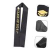 SHOWERORO 2pcs Graduation Sash Class of Elegant Foil Lettering Sashes for Graduation Party Comfortable Multi-Functional Design Eye-catching Accessory for Celebrating Achievements view 3