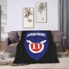 11th Airborne Division.Patch Throw Blanket for Couch Bed Sofa Soft Comfortable Blanket 40"x30" Flannel Blankets & Throws view 4