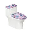 Flashideas Hummingbird Floral Toilet Lid Cover and Toilet Tank Cover 2Pcs Toilet Seat Cover and Tank Lid Covers Stretch Toilet Covers Set for Bathroom Fits Most Toilet Tanks & Lids view 2