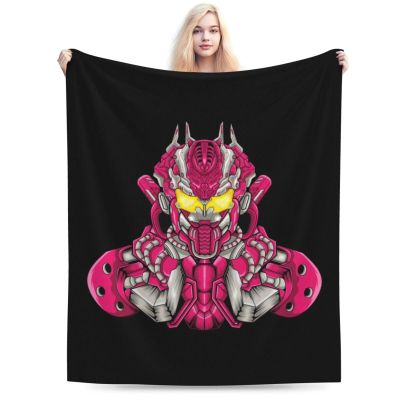 Cool Robots Throw Blanket for Couch Bed Sofa Soft Comfortable Blanket 40"x30" Flannel Blankets & Throws