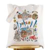 G2TUP Boston Travel Tote Bag - Boston Landmarks Shoulder Bag Gift Souvenir view 1