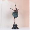 NILEEBUKER 26.8 Inch Bronze Ballerina Statue Woman Dance Sculpture Large for Home Decor view 3