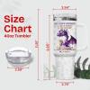 34HD Dragon Coffee Moods Tumbler 20oz Stainless Steel Insulated - Funny Purple Dragons Four Moods Gift for Coffee Lovers, Birthday Gifts for Men, Women & Best Friend view 2