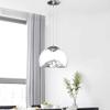 Simple Industrial V-intage Glass Lampshade Pendant Light E27 Retro Loft Ceiling Lamp Suspension Lighting Mountain Molding Lamp Pendant Light Bedroom Bedside Suspension Hanging Lamp Lighting Devi,Pend view 2