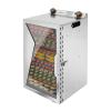 TITIDU Food Dehydrator 18 Trays Stainless Steel Trays,Food Dryer for Fruit, Meat, Beef, Jerky, Herbs,with Adjustable Timer and Temperature Control 600W Stainless Steel Drying Machine view 2