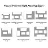 HOMBYS Shaggy Area Rug 12x15 Feet, Ultra Fuzzy Large Plush Faux Fur Carpet for Living Room Bedroom, Non-Skid Fuzzy Rug for Kids Playroom Home Decor view 3