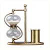 UUNVTOSU Pen Holder Hourglass Timer Creative Home Craft Decoration Office Desk Study Room Decoration 30 Minutes Hourglass view 1