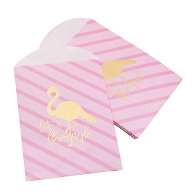 Beatifufu 10pcs Elegant Flamingo Napkin Bag Holder Tissue Flamingo for Home School