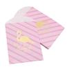 Beatifufu 10pcs Elegant Flamingo Napkin Bag Holder Tissue Flamingo for Home School view 1