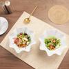 jinsongdafa Pasta Bowls 20 oz, Ceramic Large Salad Bowls,Soup Bowls Set of 2, Serving Bowls for Entertaining, Wide Shallow Dinner Bowls for Spaghetti -Microwave,Dishwasher,Oven Safe 7 Inch view 4