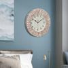 RENEESME Wall Clock Mute Wall Clock Living Room Wall Watch Home Creative Fashion Clock Modern Minimalist Wall Clock 20 Inch Clock for Wall(C) view 4