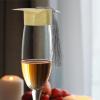 ibasenice 10pcs Graduation Cap Goblet Covers Wine Bottle Toppers for Celebrations Mini Tassel Hat Design for Graduation Parties and Events view 2