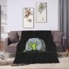 A Hand Reaches Out from The Grave Throw Blanket for Couch Bed Sofa Soft Comfortable Blanket 40"x30" Flannel Blankets & Throws view 4