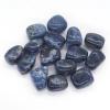 AtkitS Natural Tumbled Stones Natural Blue Sodalite Crystal Healing Specimen Irregular Shape Quartz Mineral Collection Craft Gift Home Decor (Size : 50g) view 4