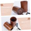 DECHOUS Solid Wood Chopstick Organizer Kitchen Cutlery Container Desktop Pen Holder view 4