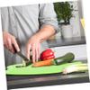 DECHOUS 2pcs Apple-shaped Reusable Cutting Boards Plastic Kitchen Chopping Mats for Easy Food Preparation and Cleaning for Barbecue and Everyday Use view 4