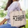 Tstars Funny Mom Canvas Tote Bag for Women New Mommy Gifts Everyday Bags Tote Bag Can't Find view 3
