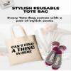 Tstars Funny Mom Canvas Tote Bag for Women New Mommy Gifts Everyday Bags Tote Bag Can't Find view 4