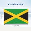 WOLEN Flag of Jamaica Beach Towel Oversized Soft Absorbent Beach Towel 32x52in view 3