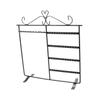 CALLARON Classic Necklace Holder Stand Iron Art Jewelry Display Rack Stylish Organizer for Home Retail Shops view 1