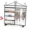 CALLARON Classic Necklace Holder Stand Iron Art Jewelry Display Rack Stylish Organizer for Home Retail Shops view 2