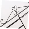 CALLARON Classic Necklace Holder Stand Iron Art Jewelry Display Rack Stylish Organizer for Home Retail Shops view 4